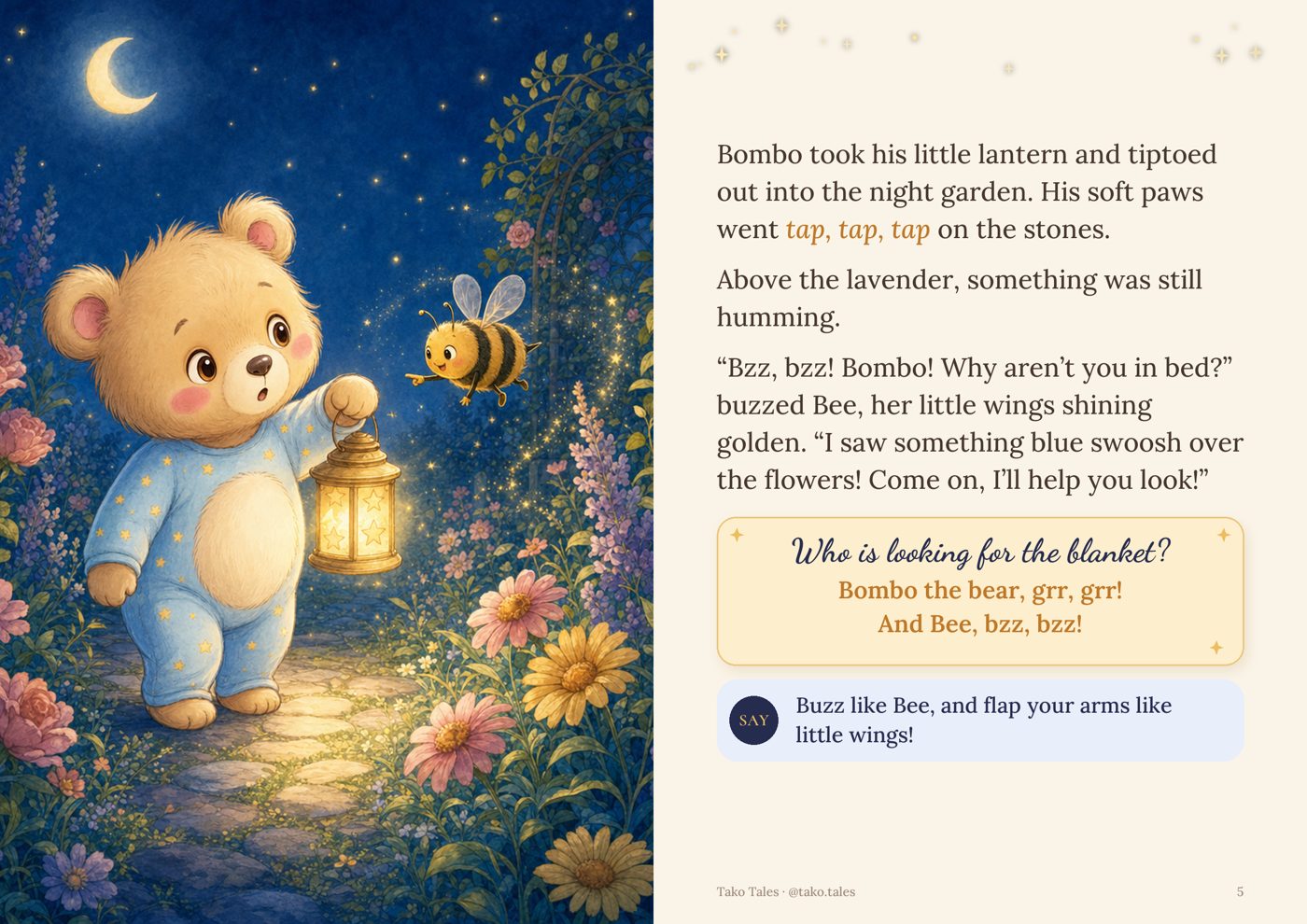 Sample spread: Bee joins the search